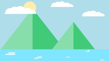 Material Design Sunny Day | Inkscape Time Lapse