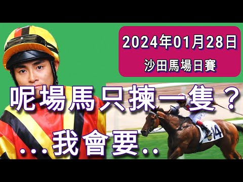 《第五場 》2024年1月28日 沙田馬場