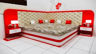 bed latest furniture bedroom mordern catalogue