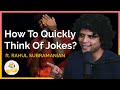How To QUICKLY Think Of Jokes - Rahul Subramanian on Crowd Work | TheRanveerShow Clips
