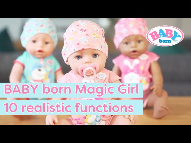 BABY born Magic Dolls: 10 lifelike functions 😍👶 | Zapf Creation - YouTube