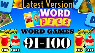 WORD PICS WORD GAME level 91 92 93 94 95 96 97 98 99 100 screenshot 4