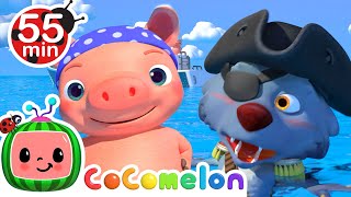 Three Little Pigs  Pirate Version | Cocomelon Songs | Kids Videos | Moonbug Kids After School
