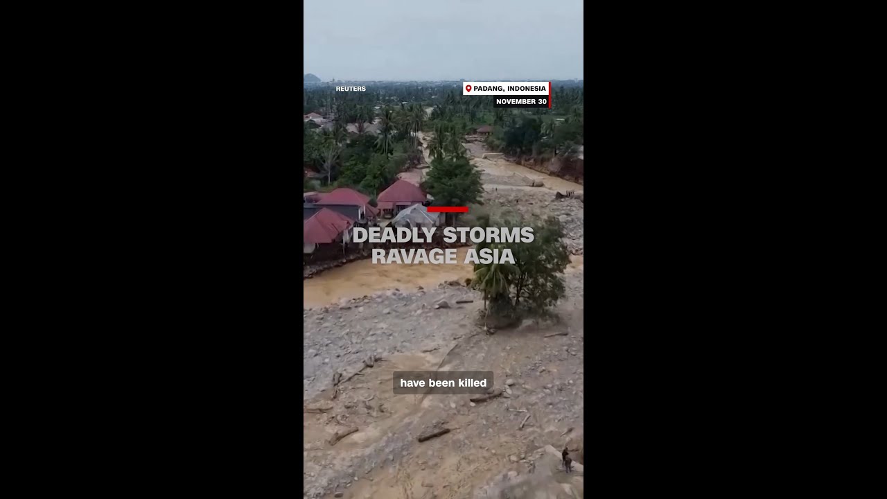 Deadly storms ravage Asia