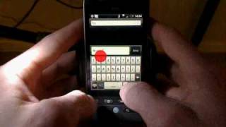 Mobilile Usability - Eye Tracking an Android mobile phone with a Tobii eye tracker