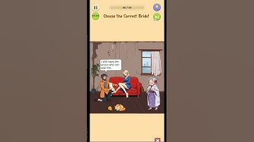 Frustrating Puzzle Game - Level 51 - Choose the correct bride!