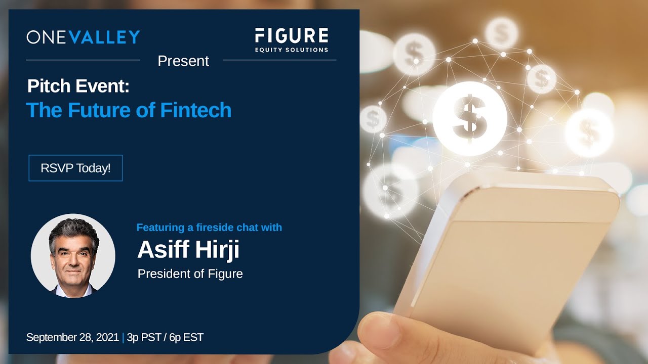 OneValley Pitch Event: The Future of Fintech