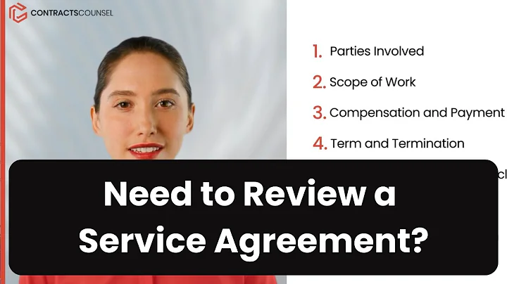 How to Review a Service Agreement [Top Terms to Find and Understand]