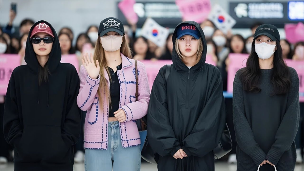 BREAKING! Jennie, Jisoo, Rosé & Lisa Suddenly Return From the PH — Incheon Airport in Shock!