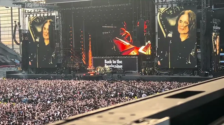 Ozzy's and Black Sabbath's full 1 hour Performance | 07/05/2025 | Back to the Beginning