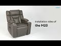 OKUP Power Lift Recliner Chair Installation | 4-Motor Lift Recliner Chair M20 Setup Guide