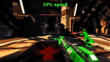 Xonotic: Smilecythe testing mouse acceleration