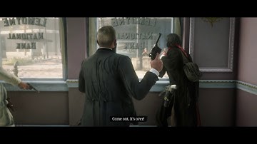 Red Dead Redemption 2 - Bank Robbery Bug