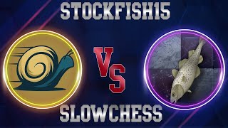 A classical win!! || Stockfish 15 vs Slowchess