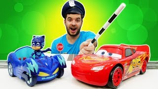 Pijamaskeliler Oyunları Türkçe. Kedi Çocuk Trafik Kurallarını Ihlal Ediyor