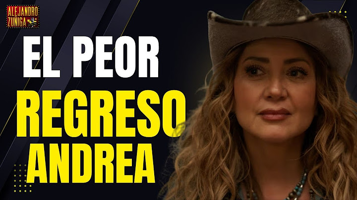 EL PEOR REGRESO de Andrea Legarreta en Amanecer