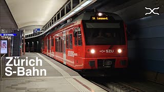 S-Bahn Zürich Sbb Sihltal-Zürich-Uetliberg-Bahn Forchbahn Limmattalbahn Switzerland