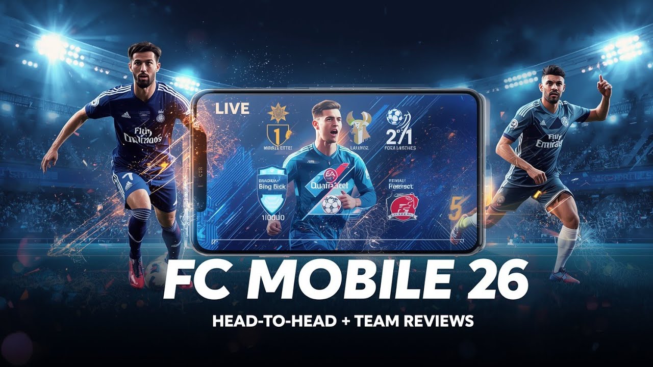 LIVE 😱 Team Reviews | H2H Matches |  LIVE FC Mobile FC26) | FC Mobile