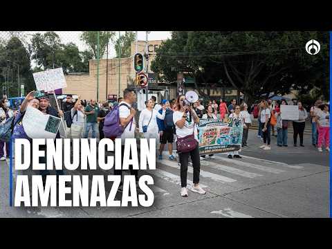 IMSS Mega-march: Marching from Siglo XXI Medical Center to the Zócalo