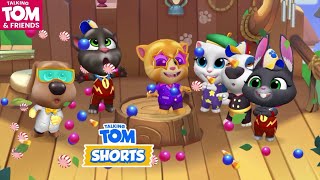 Crazy Ball Machine & More Talking Tom Shorts - Session 2 New Episode Part 03