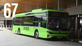 [SMRT] SG3315K on Service 67 - BYD BC12A04