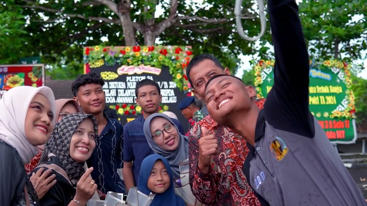UPACARA PENUTUPAN PENDIDIKAN DAN PELANTIKAN BINTARA POLRI SPN POLDA DIY TA 2024 SELO17