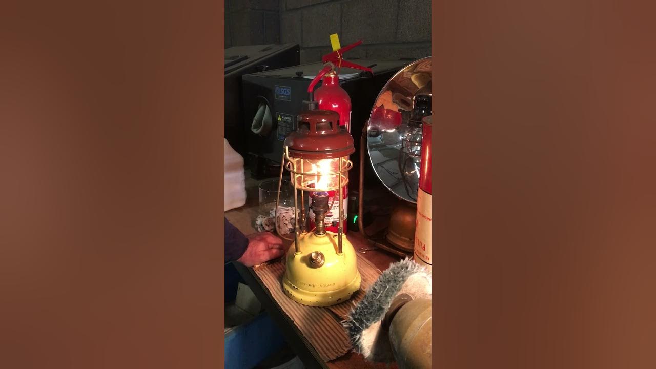 How to light a Tilley lamp BR49 YouTube