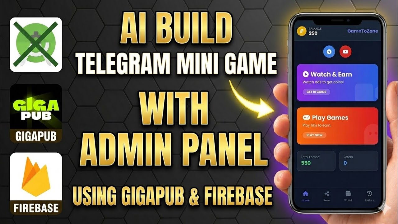 How to Create Telegram Mini Game with Admin Panel (Full Tutorial 2026 ...