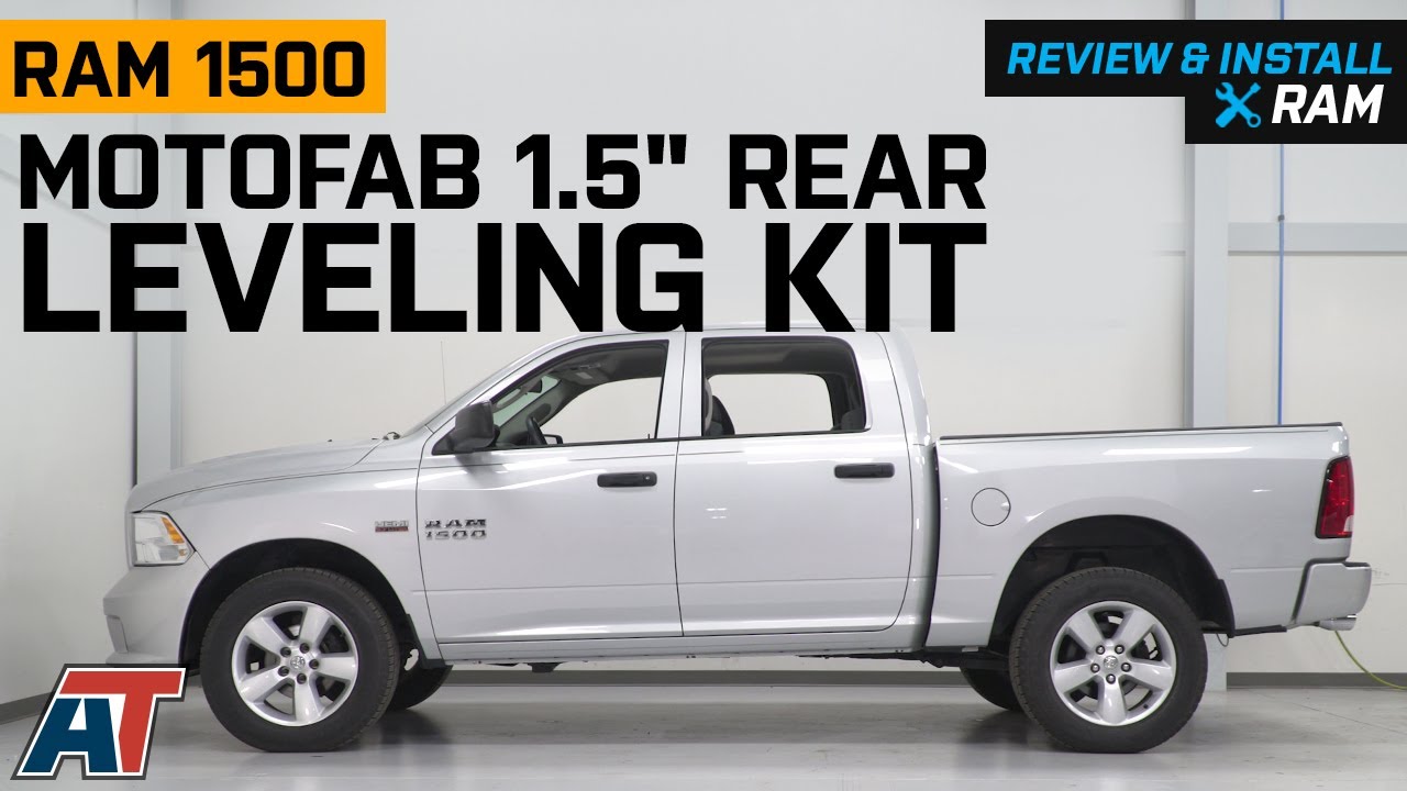 2009-2020 RAM 1500 MotoFab 1.5 Inch Rear Leveling Kit Review & Install