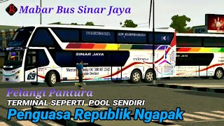 Ramenya mabar bus sinar jaya l pelangi pantura screenshot 3