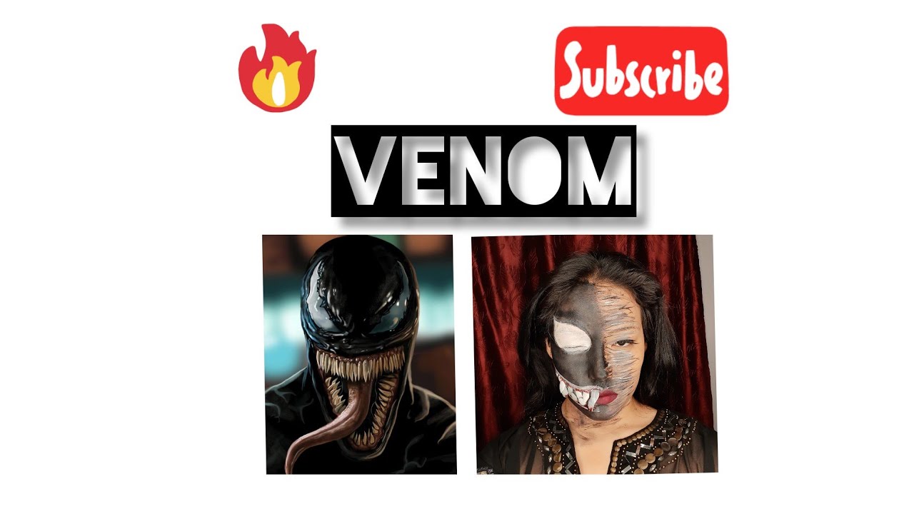 venom|| makeup || face painting || Muskan chantel