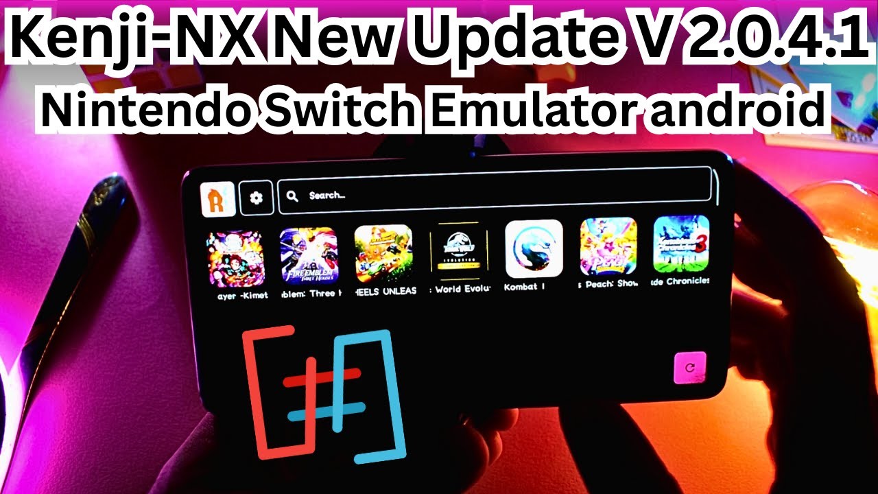 Kenji-NX V2.0.4.1 Latest update - Nintendo Switch Emulator android