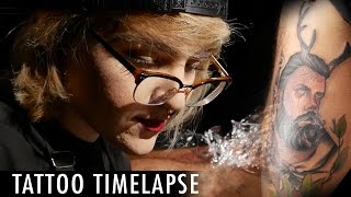 Tattoo Timelapse - Roza