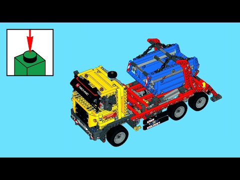 Technic 42024, Truck building instructions - YouTube