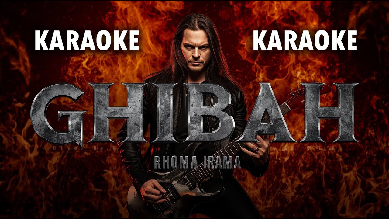 KARAOKE GHIBAH  VERSI ROCK - H. RHOMA IRAMA - COVER HARD ROCK - MUSIK MILENIAL - FORSA