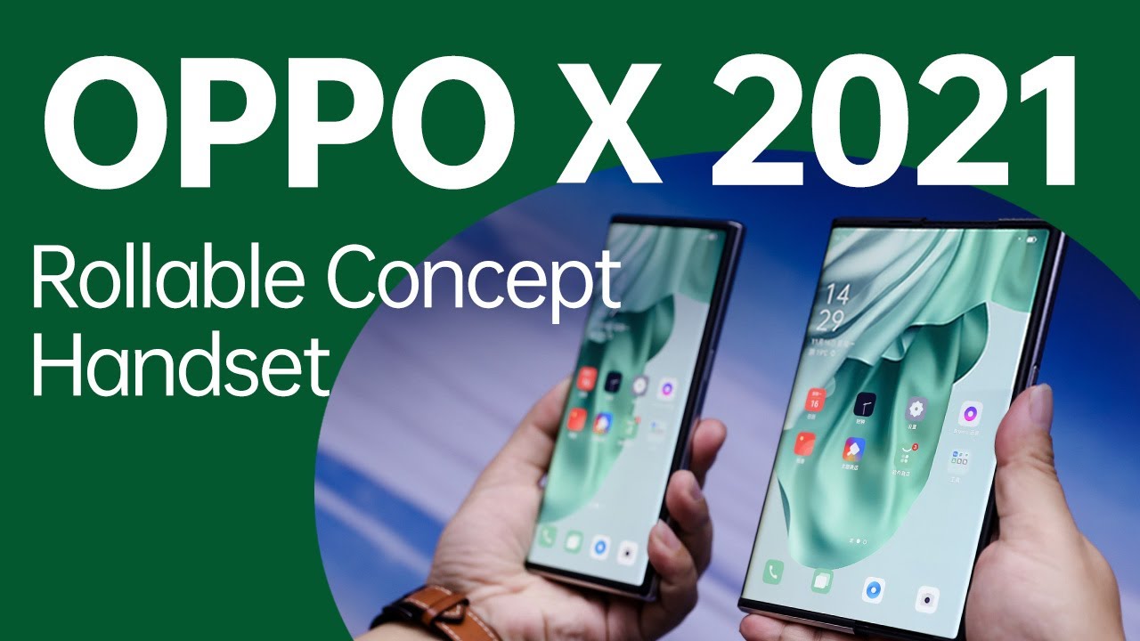 Oppo Inno Day 2020 Oppo X 2021 Rollable Concept Handset  Oppo Inno Day 2020 Oppo X 2021 Rollable Concept Handset