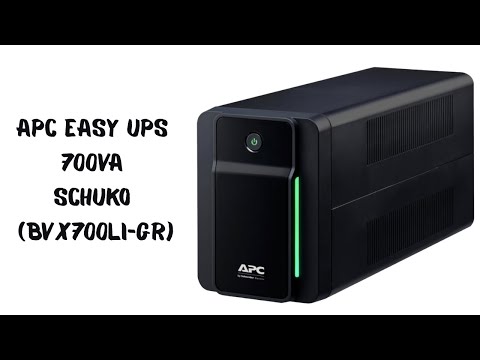 Распаковка APC Easy UPS 700VA Schuko (BVX700LI-GR) из Rozetka