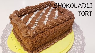 ШОКОЛАДЛИ ТОРТ АРЗОН ВА ОСОН/Chocolate cake/шоколадные торт/пирожное