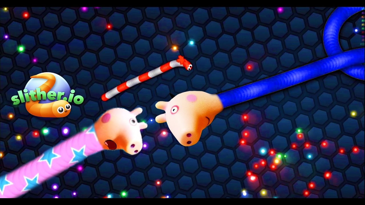 George Pig Play - joga slitherio o jogo da cobrinha EP07 - De olho