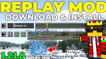 How to Install Replay Mod in Minecraft T-Launcher 1.21.8 || Step by Step Tutorial (2025)