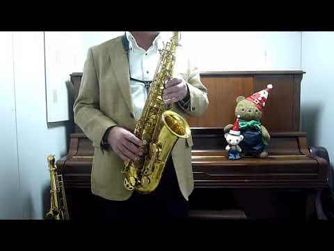 アルトサックスで演奏してみた　(クリスマス・イブ)