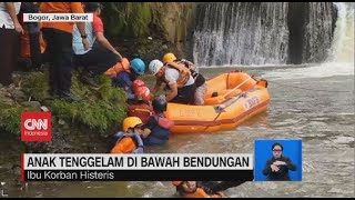 Anak Tenggelam Di Bawah Bendungan