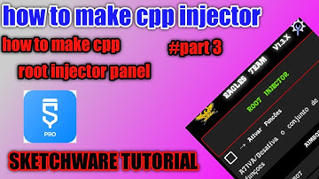 how to make cpp injector in sketchware tutorial, how to make Cpp#sketchware#injector#video#a