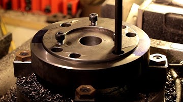 Making a lathe chuck backing plate - Part 4