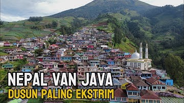 NEPAL VAN JAVA DUSUN PALING EKSTRIM NEMPEL JURANG MAGELANG JAWA TENGAH