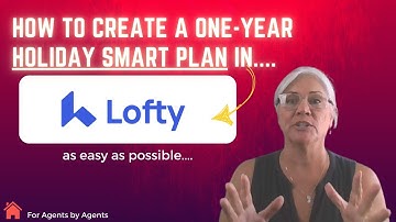How to Build a 1 Year Holiday Smart Plan in Lofty CRM (aka Chime) for Real Estate Agents