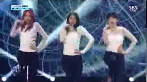 AOA Confused Inkigayo 131013