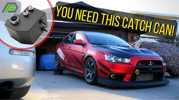 EVO X // Driven Fab Coolant Reservoir and Oil Catch Can Install!!