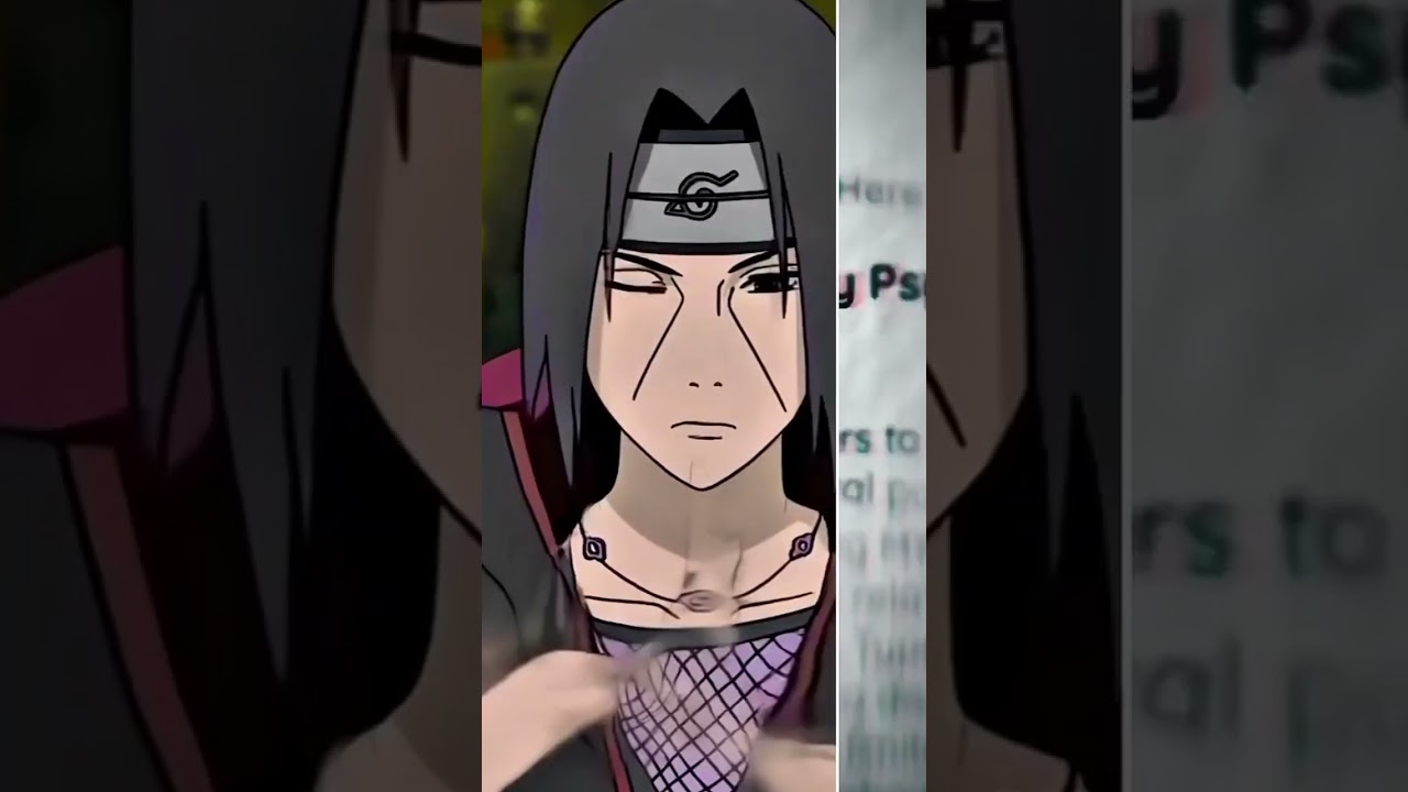 Itachi goat edit 🥶😱 #shorts #anime #viralvideo