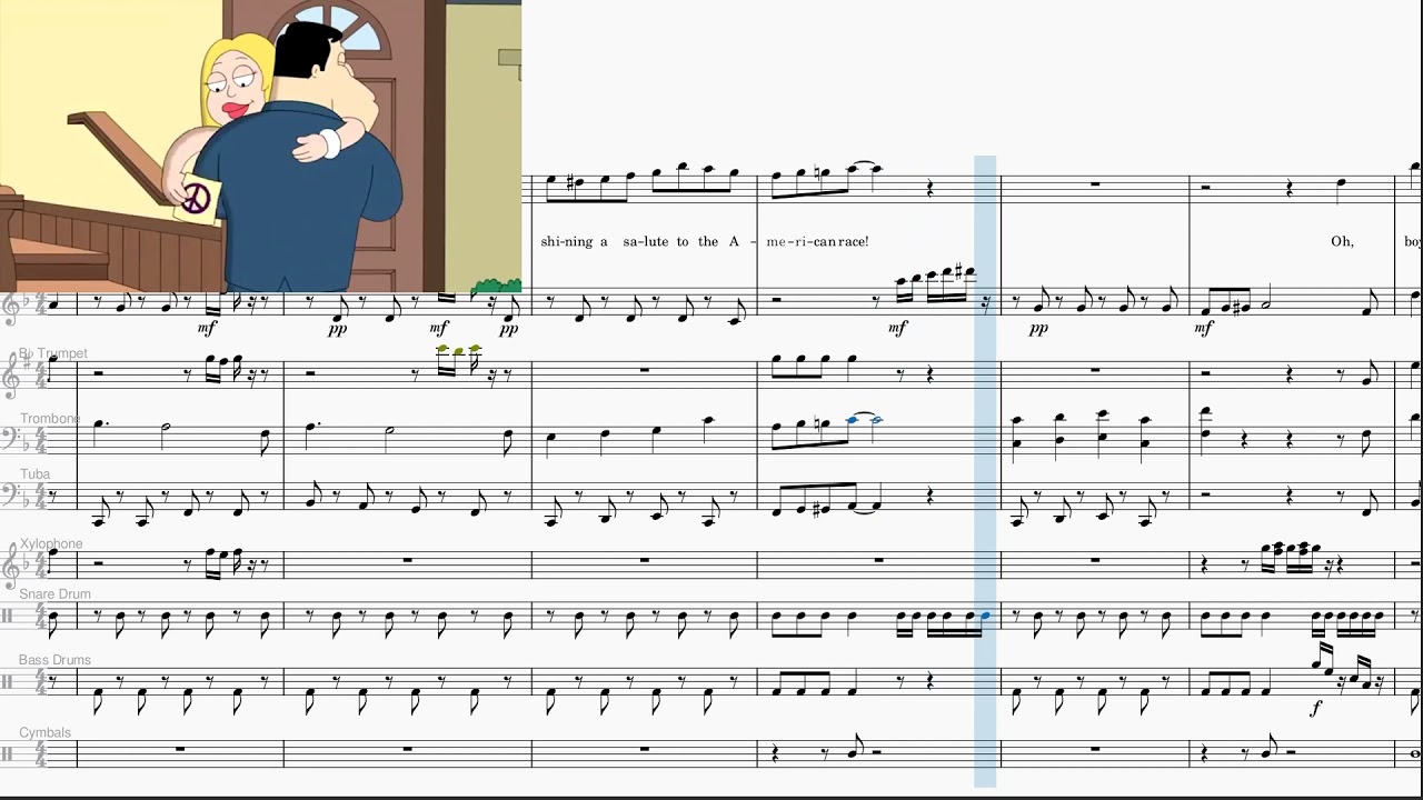 American Dad! Theme Song Transcribed to MIDI YouTube